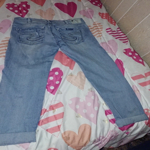 Silvers Sam Boyfriend jeans 31/28 - Picture 3 of 5